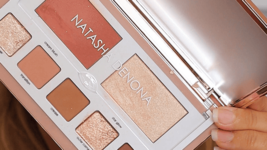 Natasha Denona Glam Face Palette: Tu Maquillaje Completo en 5 Sombras y 2 Coloretes