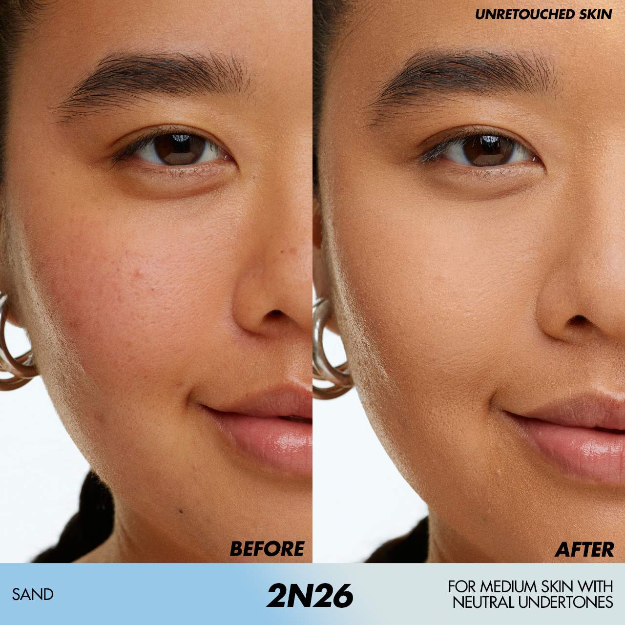 Base de Maquillaje - Mini HD Skin Hydra Glow Skincare Foundation
