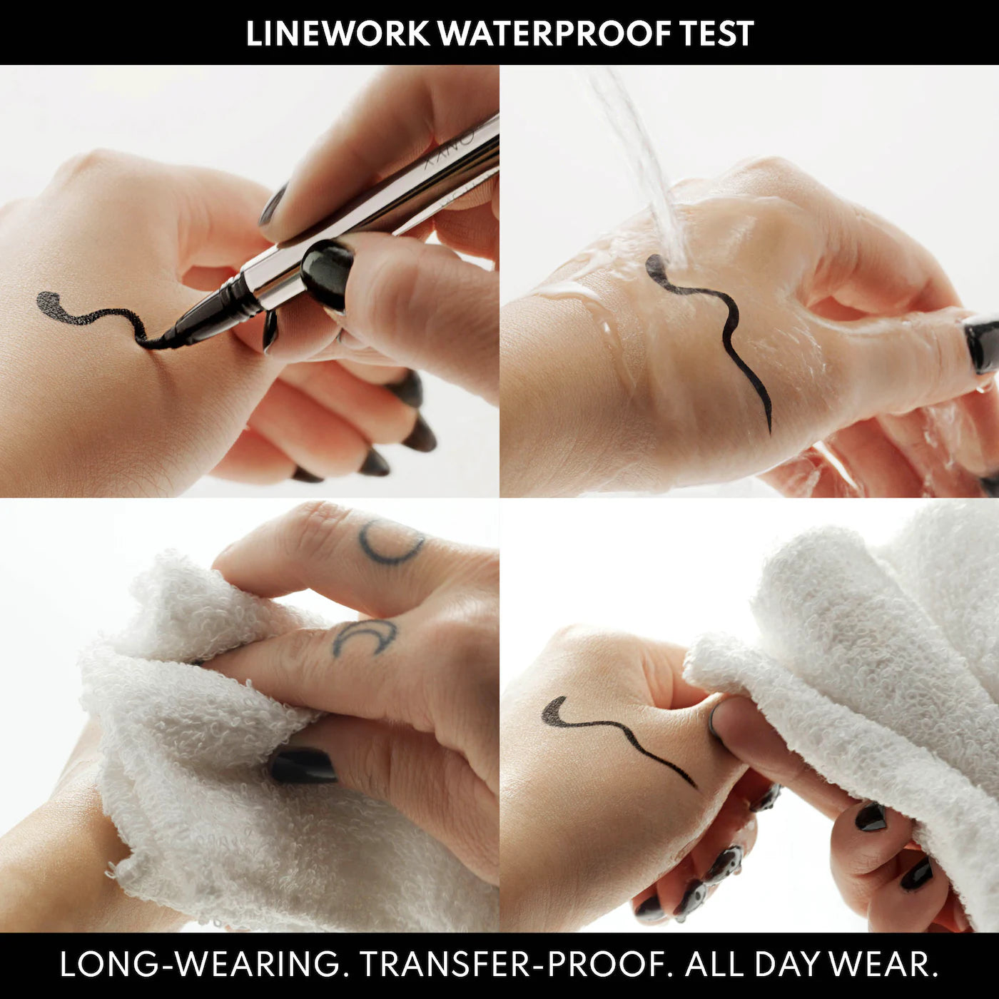 Delineador líquido waterproof - Linework Paintbrush Fluid Liquid Eyeliner