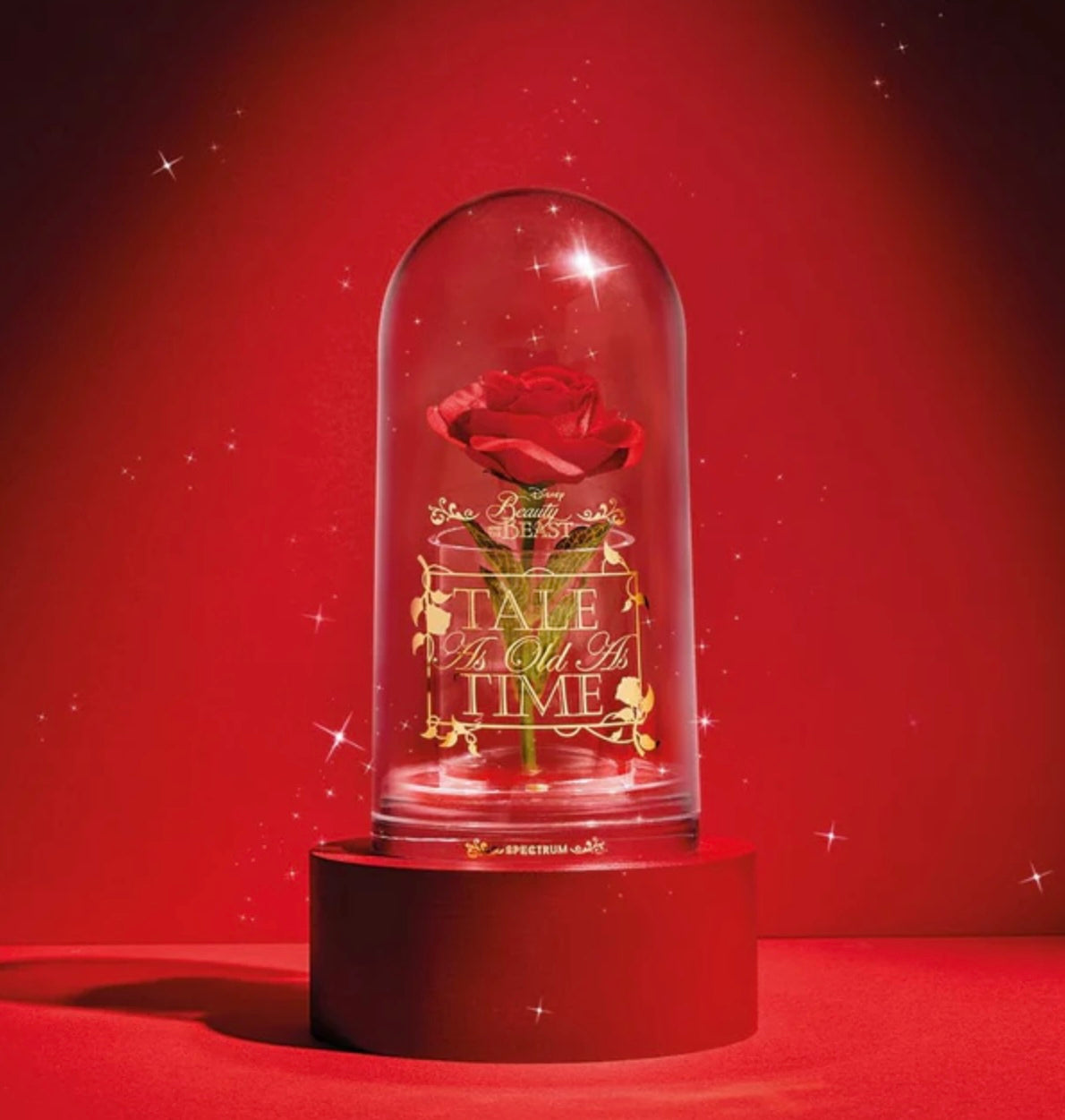 Beauty and the Beast Rose Cloche Storage - By Mary Spahn
