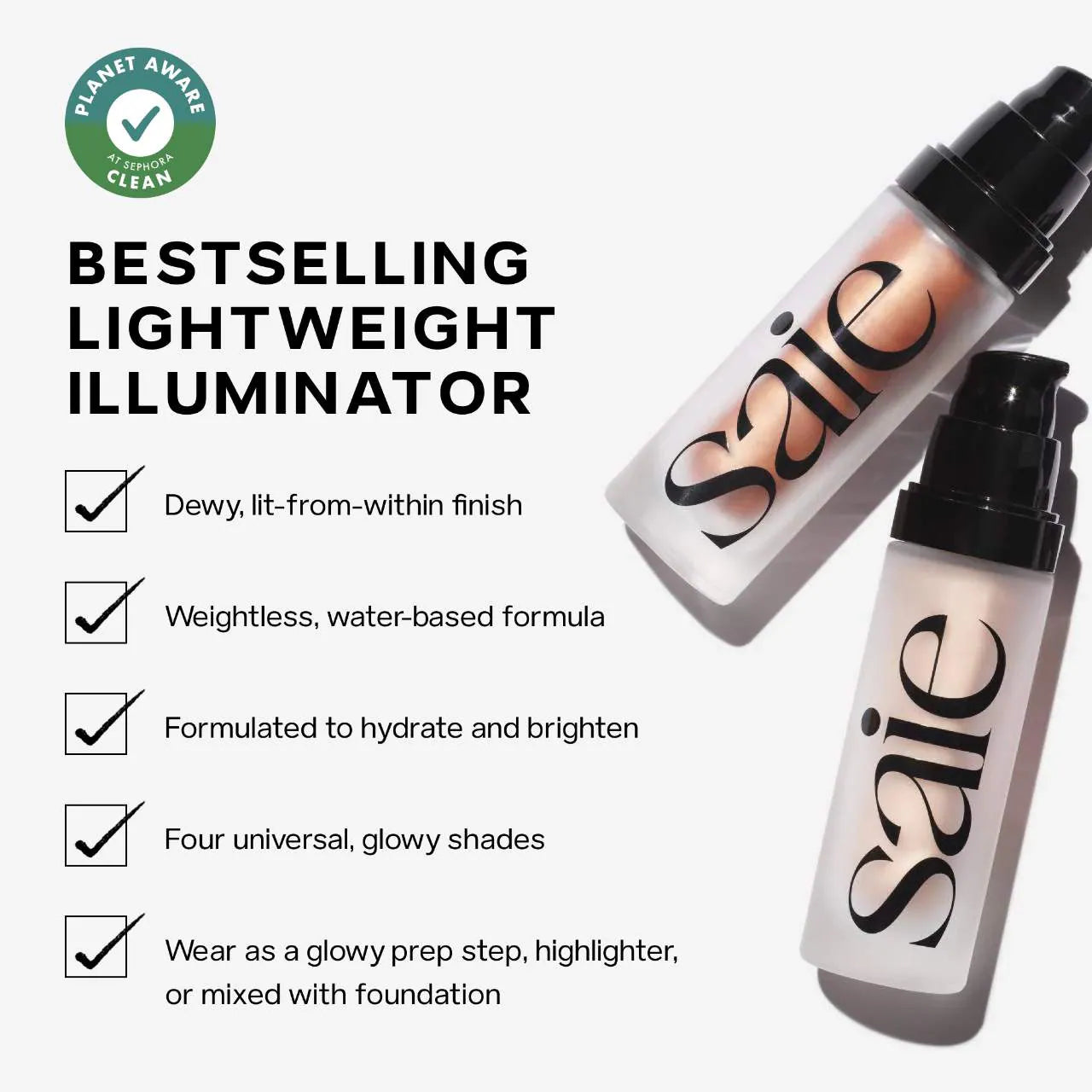 Mini Glowy Super Gel Lightweight Dewy Highlighter