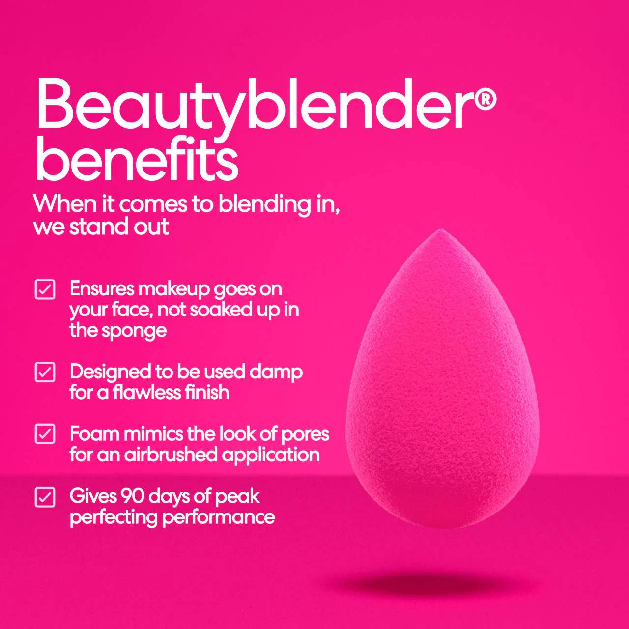 Esponja de Maquillaje - Beautyblender Makeup Sponge