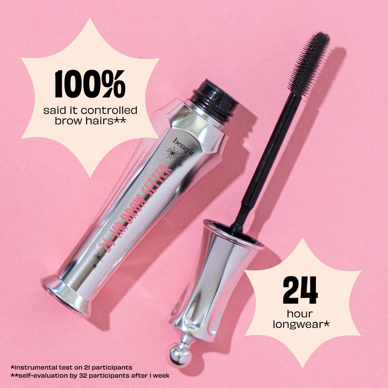 24-HR Brow Setter Clear Brow Gel with Lamination Effect - By Mary Spahn