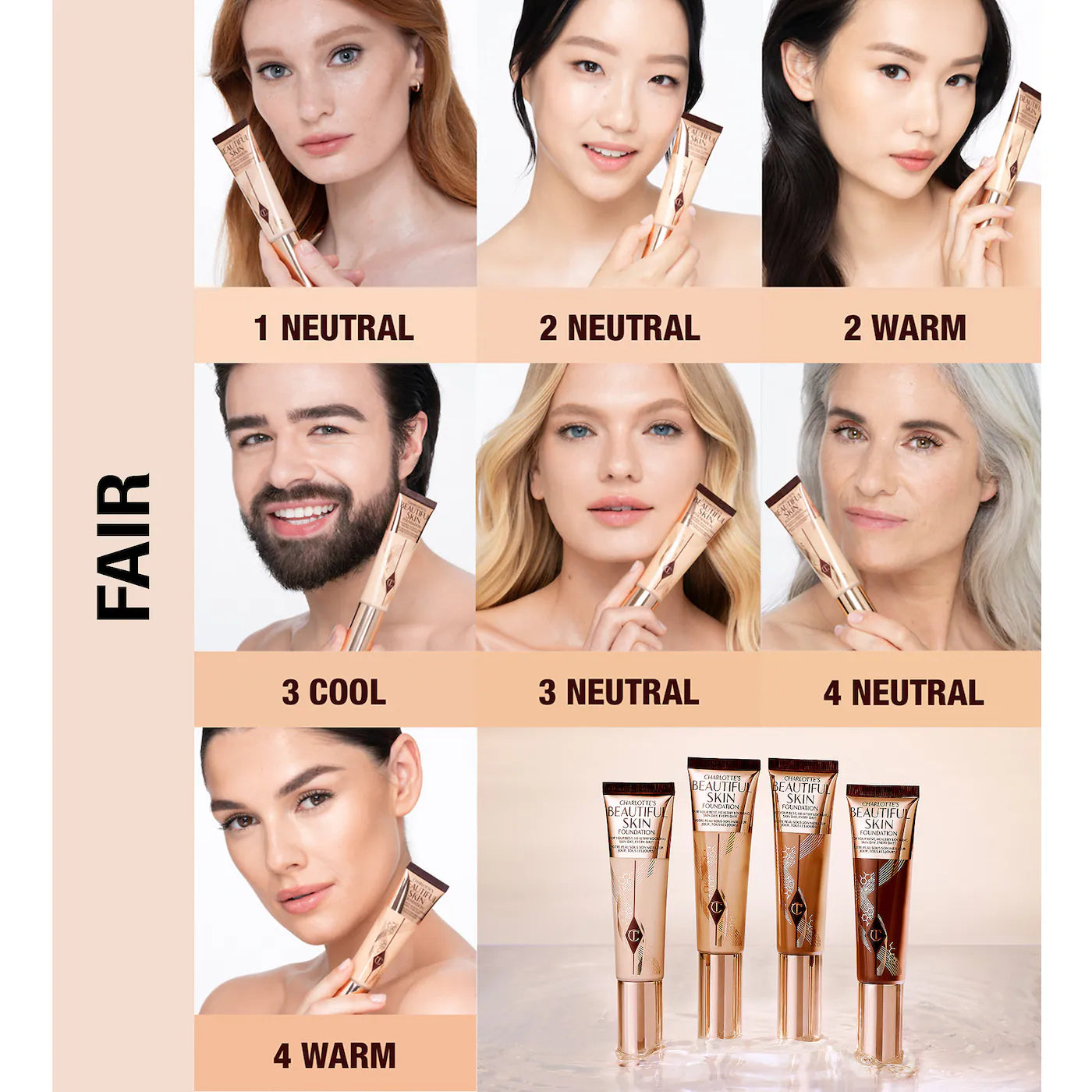 Base de Maquillaje - Beautiful Skin Medium Coverage Liquid Foundation