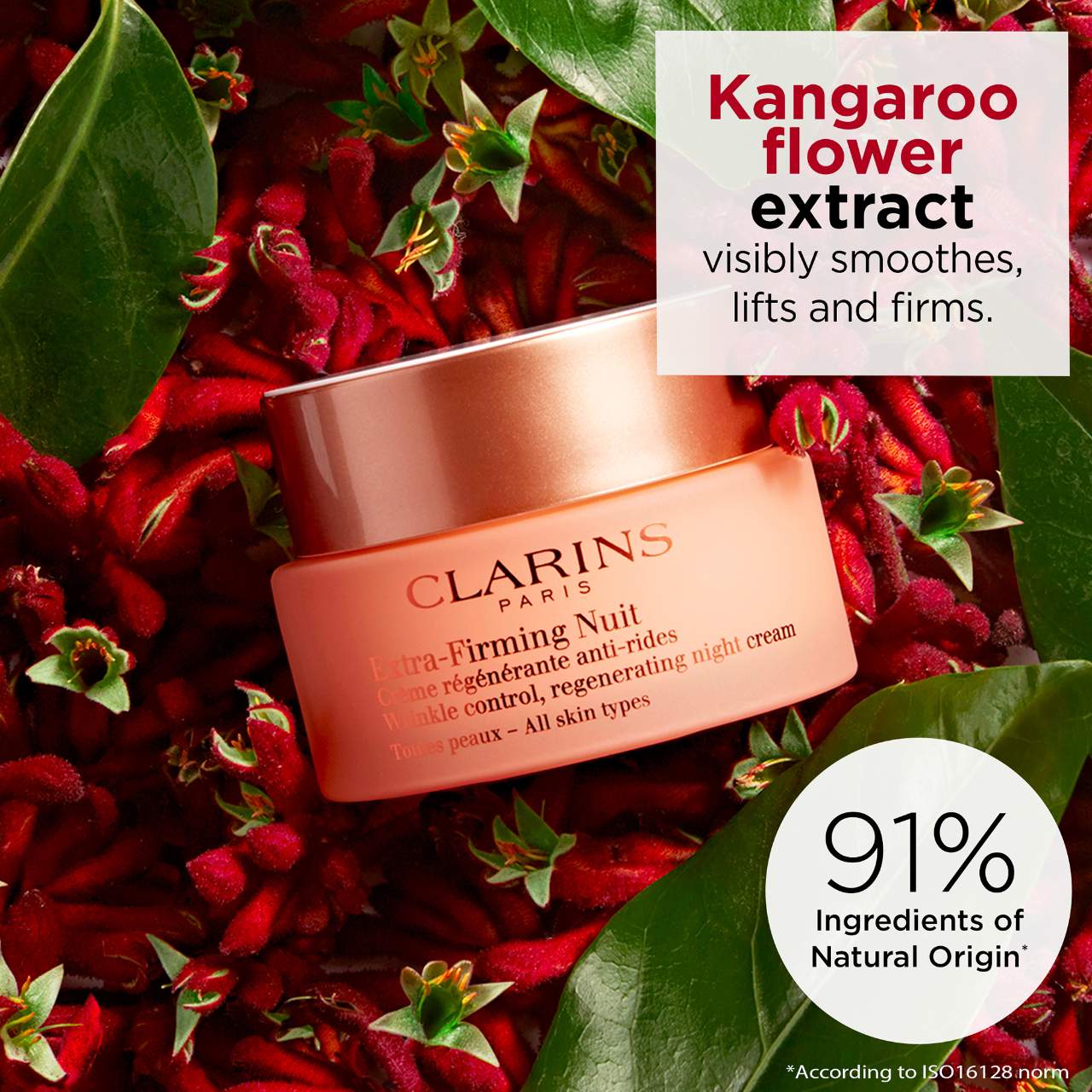 Crema de noche - Clarins Extra-Firming & Smoothing Night Moisturizer