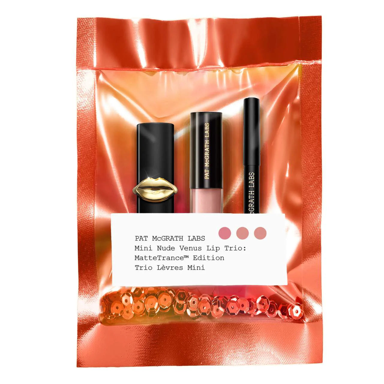Set de Labios - Mini Nude Venus Lip Trio: Mattetrance Edition
