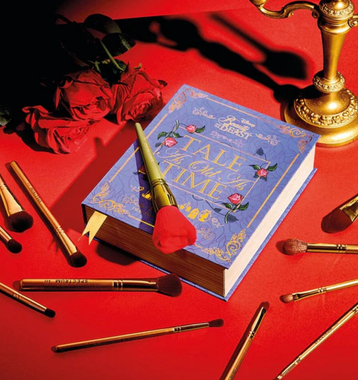 Beauty and the Beast 12 Piece Makeup Brush Set - By Mary Spahn