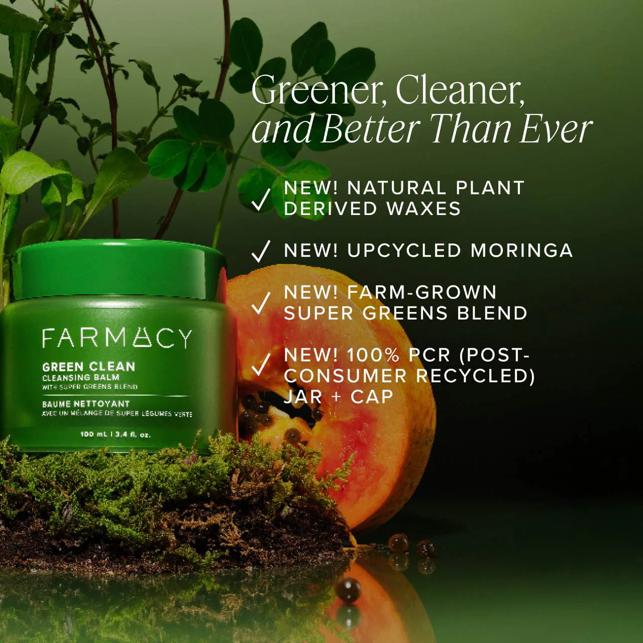 (Copia) Limpieza y Desmaquillante - Green Clean Makeup Removing Cleansing Balm