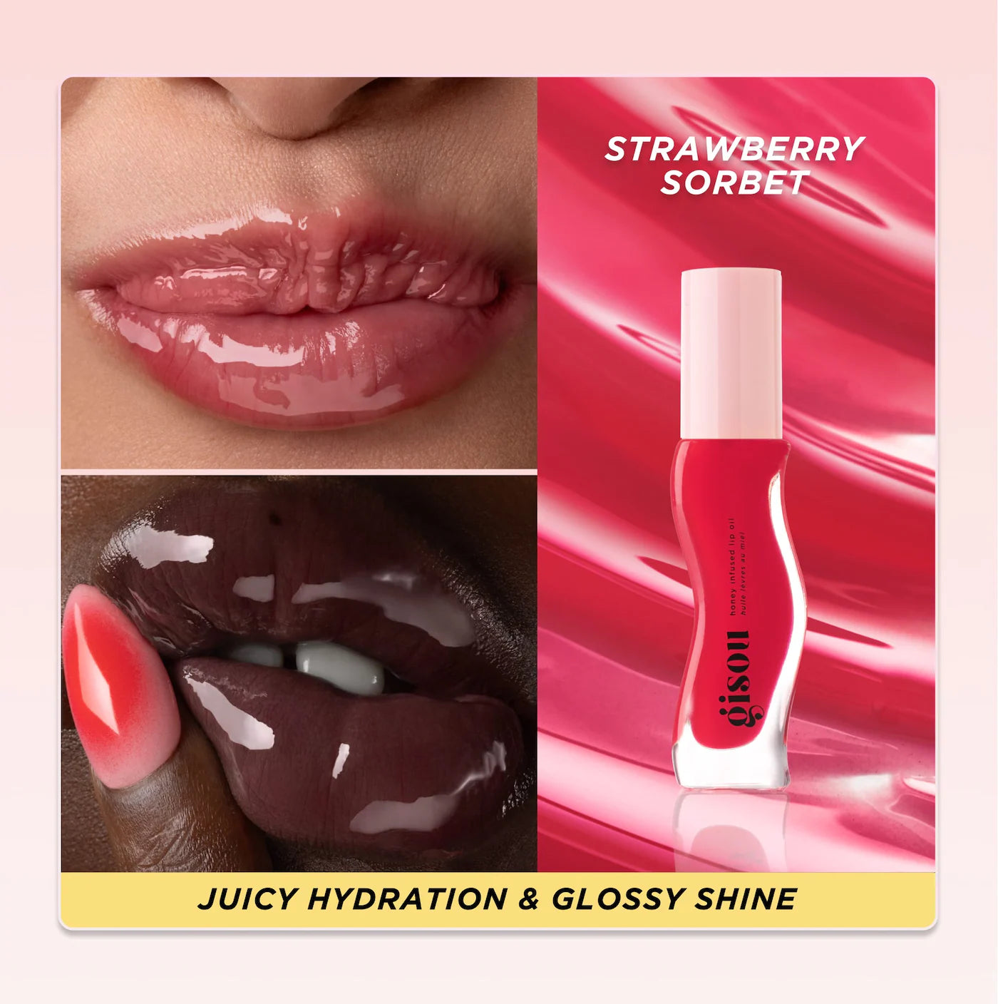 LIP OIL - Gisou Honey Infused Hydrating Lip Oil