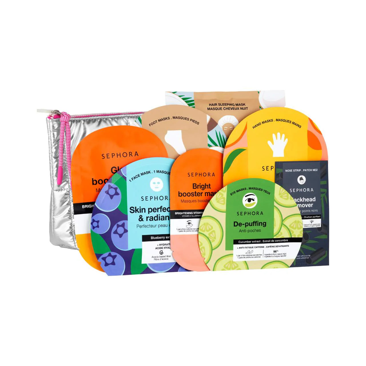 Set de Mascarillas - SEPHORA COLLECTION Set of 8 Face & Body Masks