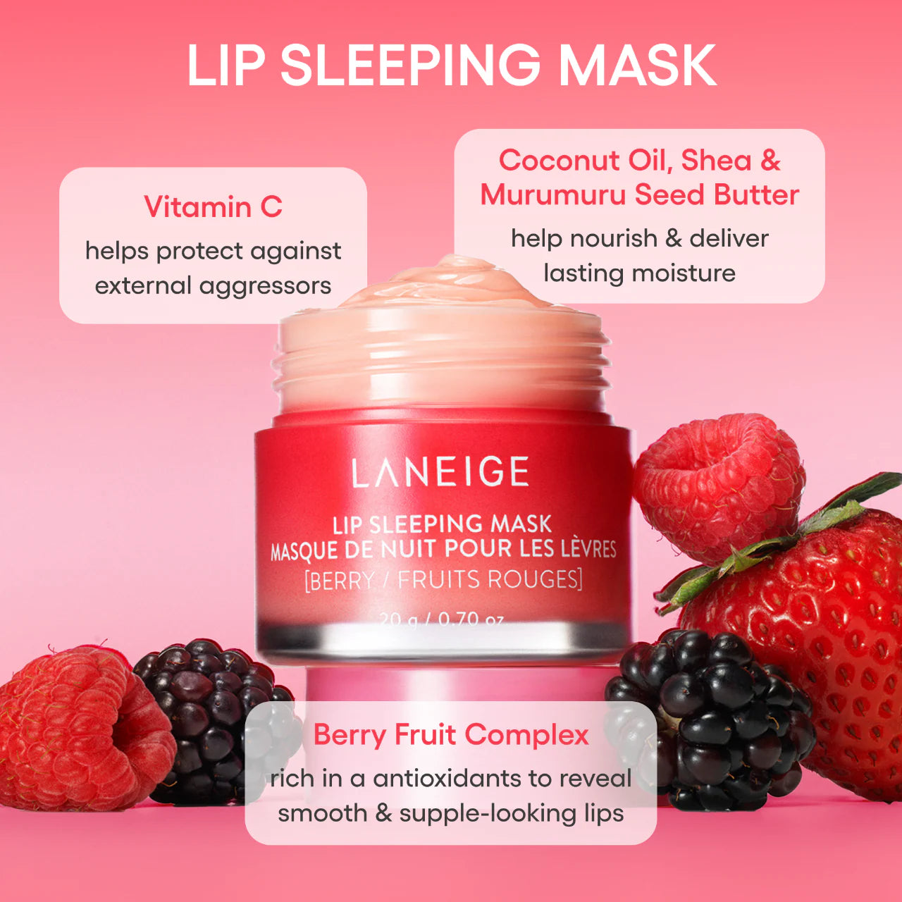 Mascarilla para Labios - Lip Sleeping Mask