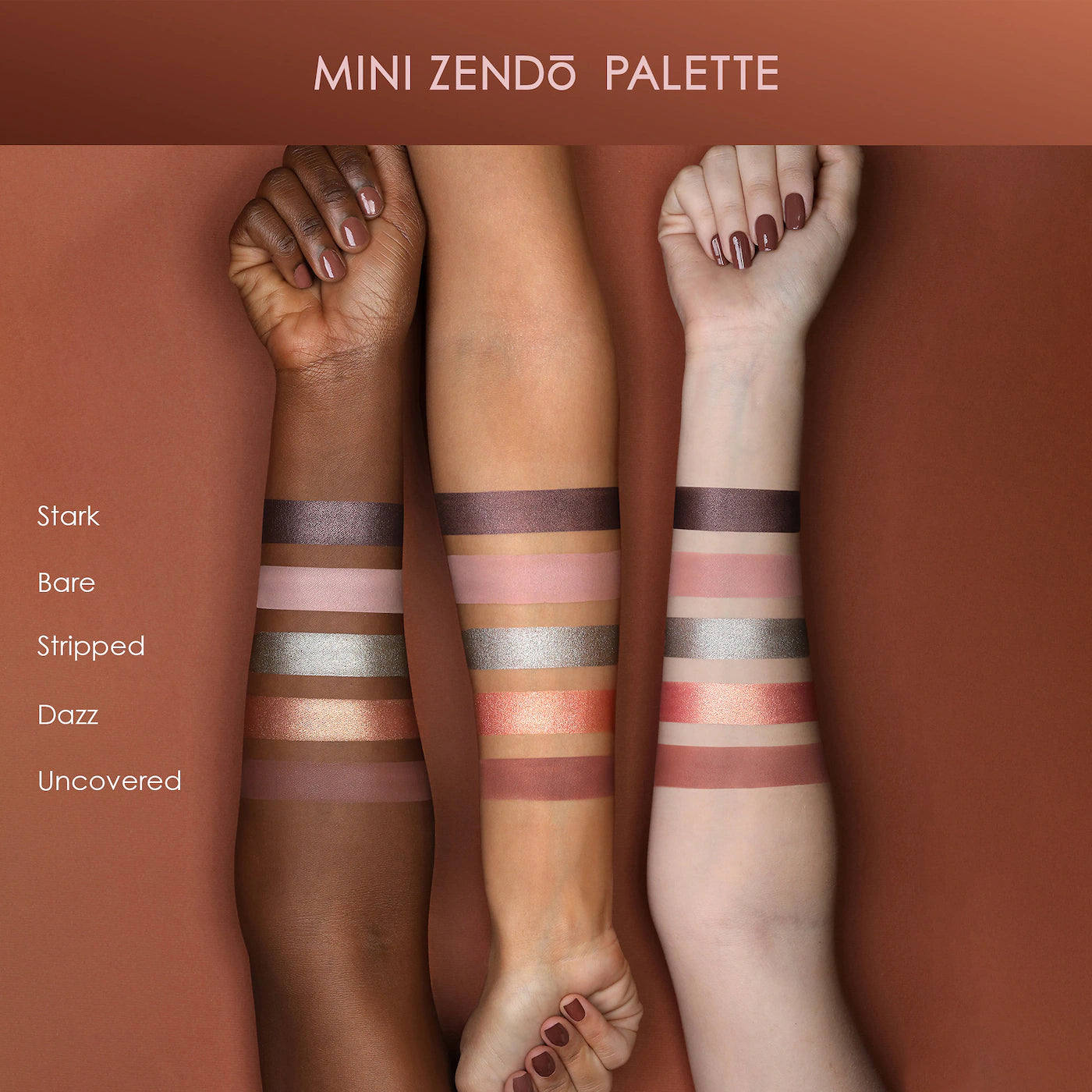 Paleta de sombras - Mini Zendo Eyeshadow Palette