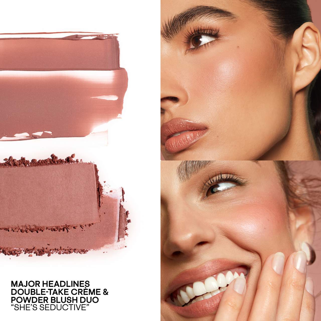 Rubor - Major Headlines Double-Take Crème & Powder Blush Duo