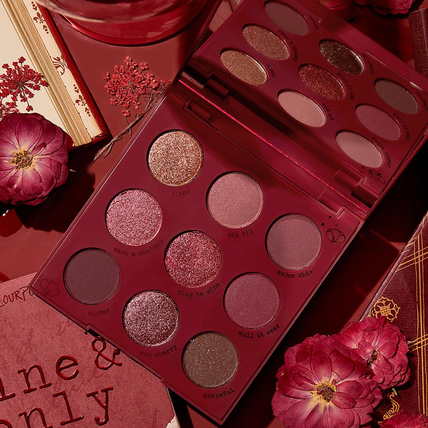 Wine & Only Eyeshadow Palette - By Mary Spahn