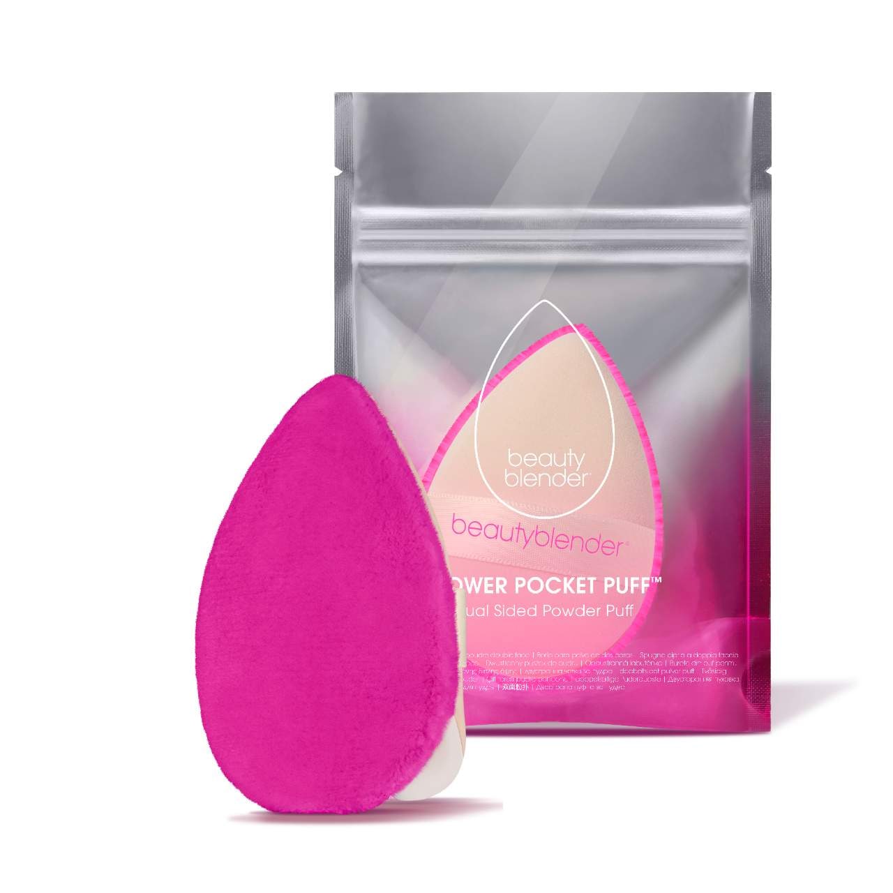 beauty blender POWER POCKET PUFF Dual-Sided Powder Puff for Setting and Baking