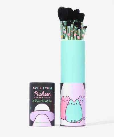 bymaryspahn spectrum_collections_pusheen_cat_brochas de maquillaje