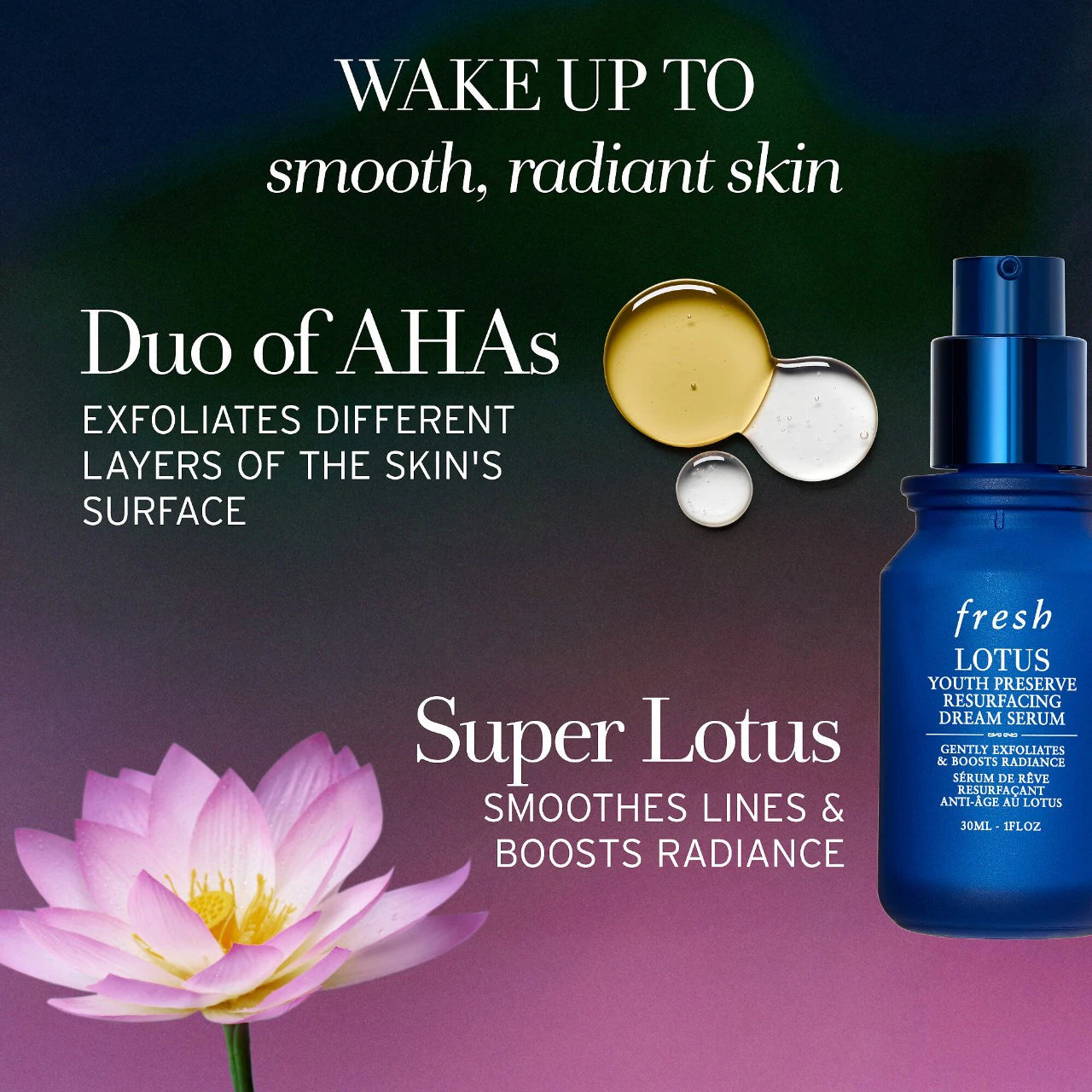 Serum - Lotus AHA Resurfacing Gentle Serum