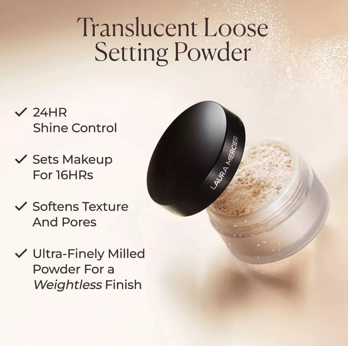 Set Flawless to go mini setting powder duo