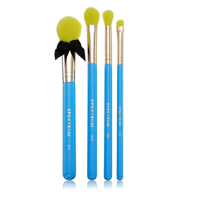 Set de Brochas de Maquillaje - Disney Alicia en el Pais de las Maravillas 4 Piezas