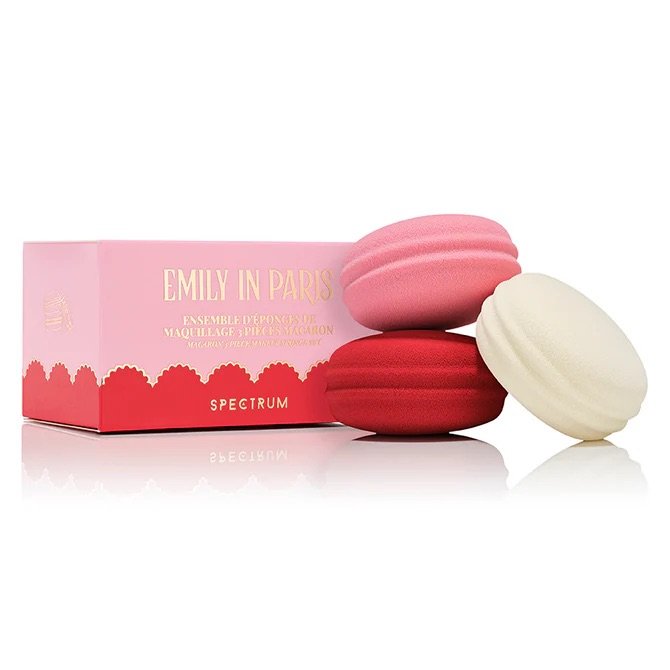 Set de Esponjas de Maquillaje - Emily in Paris 3 Piezas EDICION LIMITADA
