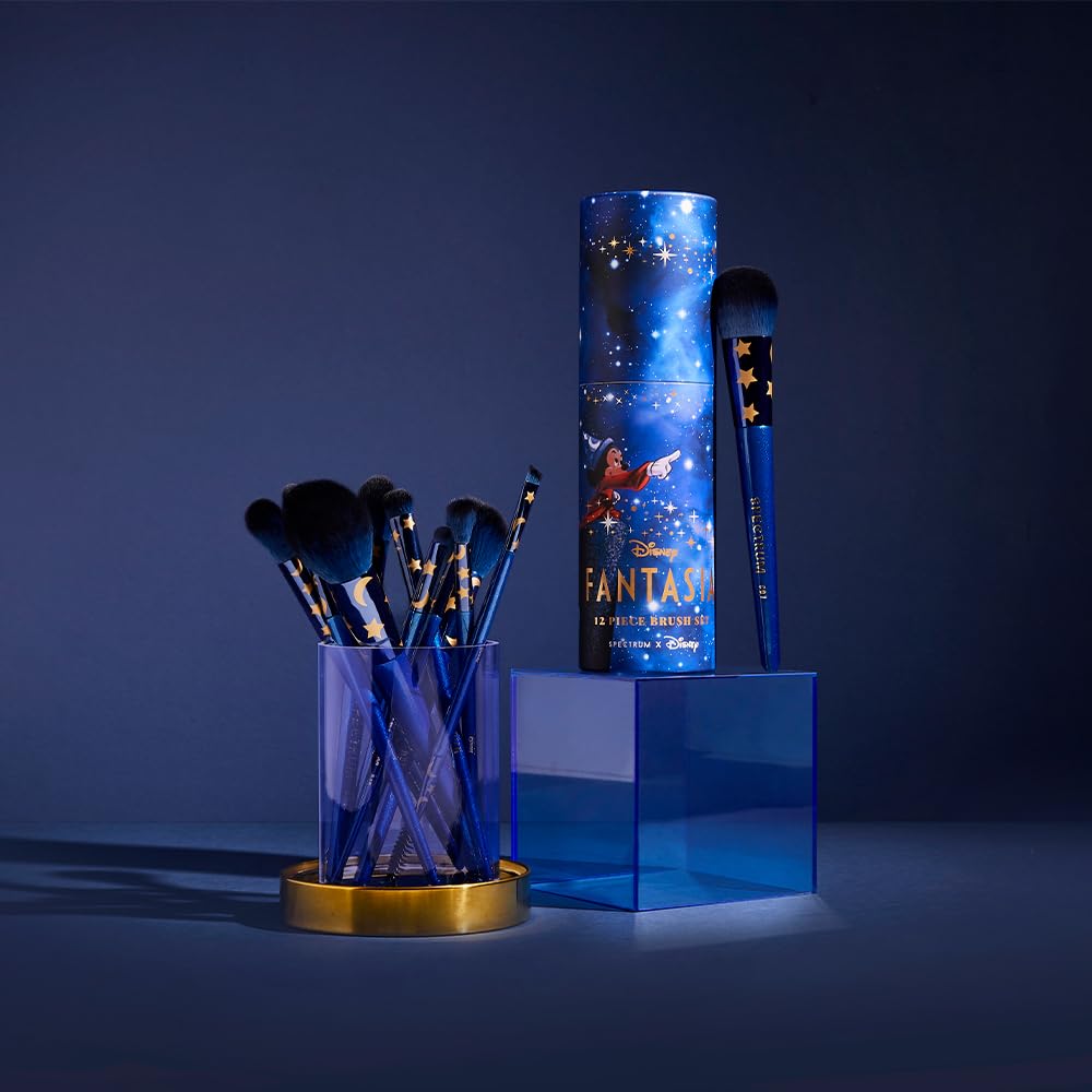 Set de Brochas de Maquillaje - Disney Fantasia 12 Piezas