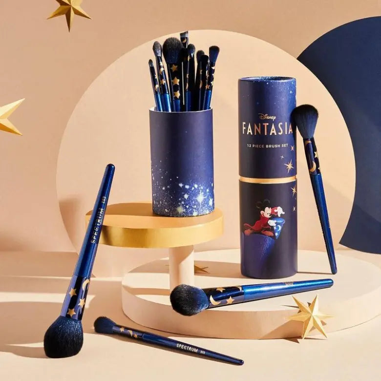 Set de Brochas de Maquillaje - Disney Fantasia 12 Piezas