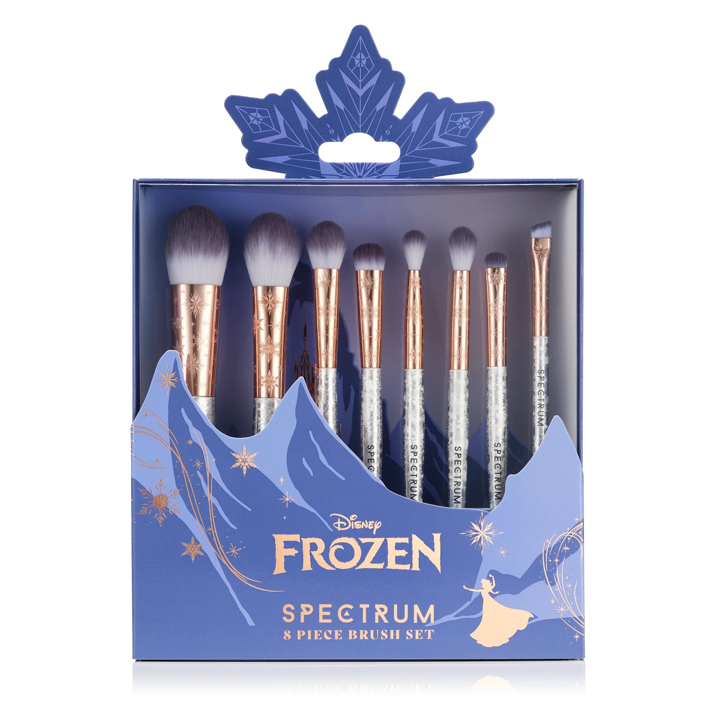 Set de Brochas de Maquillaje - Disney Frozen 8 Piezas