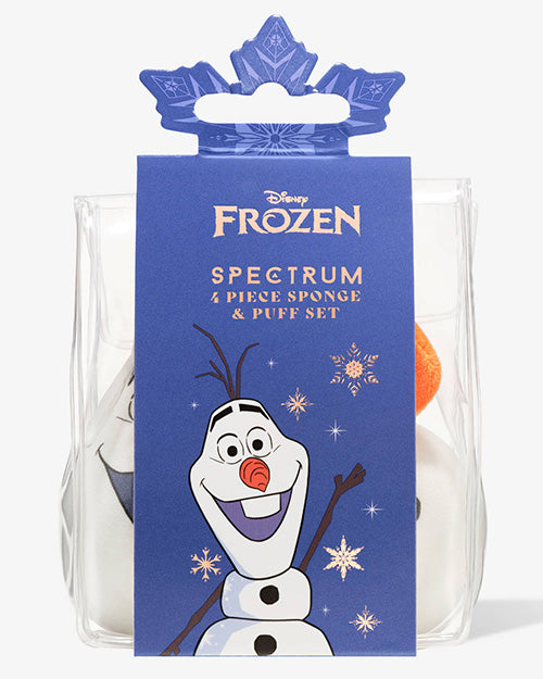 Set de Esponjas y borla de Maquillaje - Disney Frozen Olaf 4 Piezas