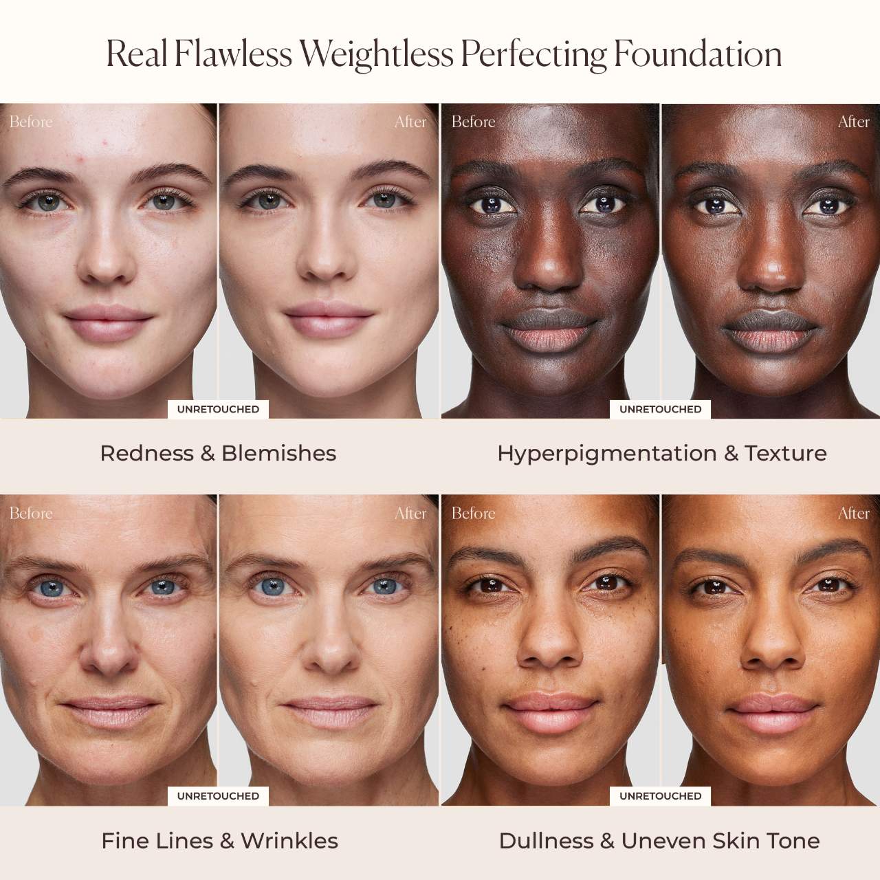 Base de Maquillaje - Real Flawless Weightless Perfecting Waterproof Foundation