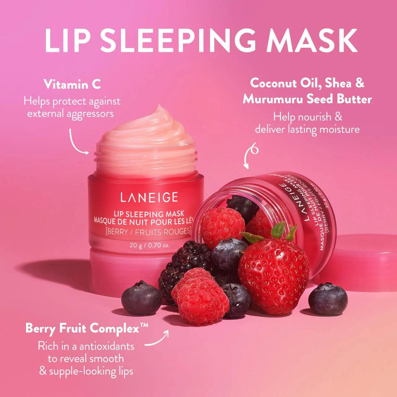 Mini Lip Sleeping Mask Intense Hydration - By Mary Spahn