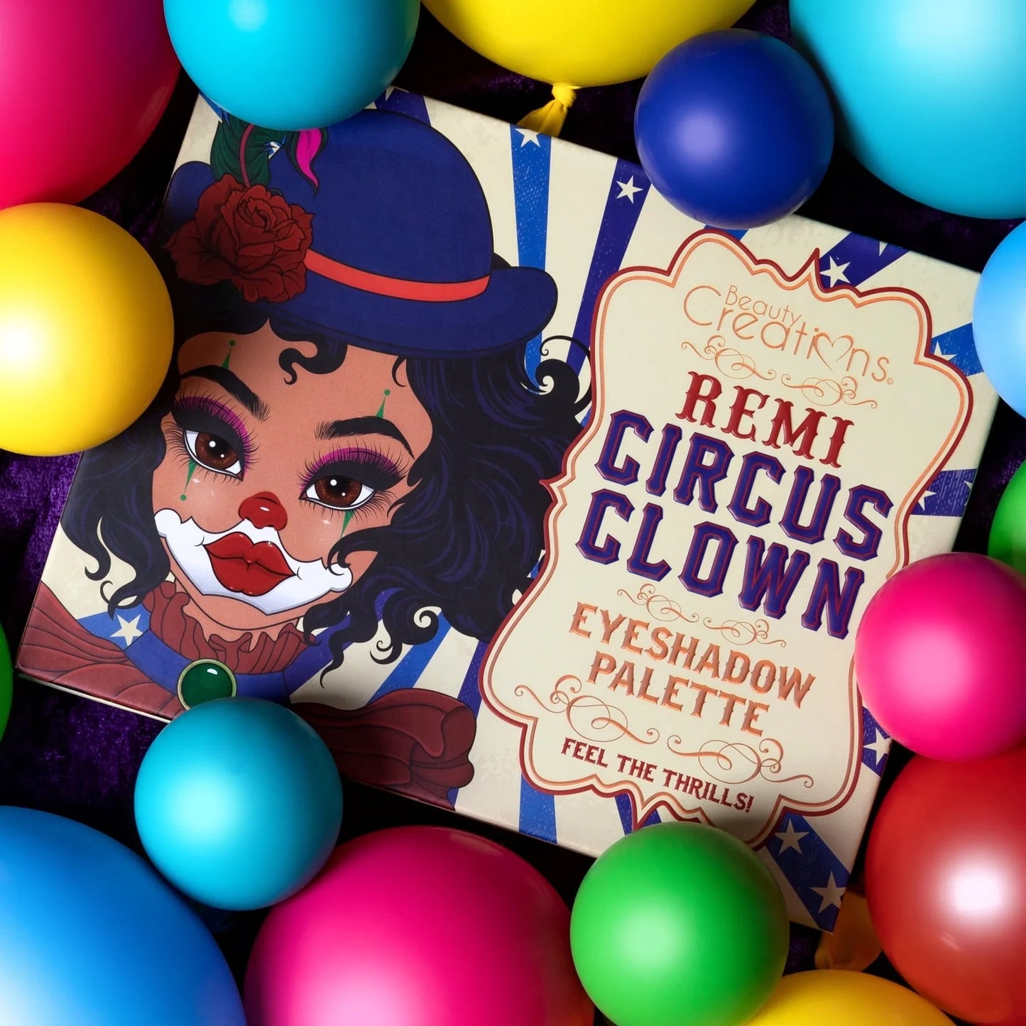 REMI THE CIRCUS CLOWN Eyeshadow Palette - By Mary Spahn