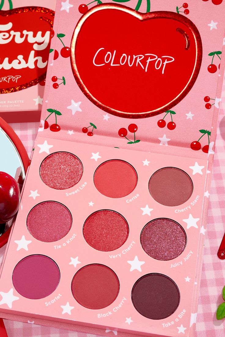 Cherry Crush Eyeshadow Palette - By Mary Spahn