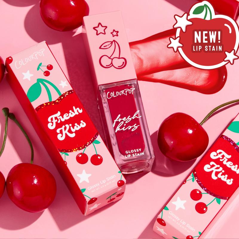 Fresh Kiss Glossy Lip Stain Cherry Collection - By Mary Spahn