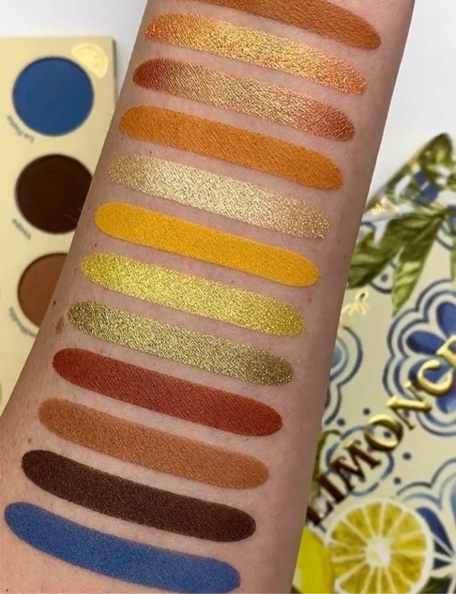 Limoncello Eyeshadow Palette - By Mary Spahn