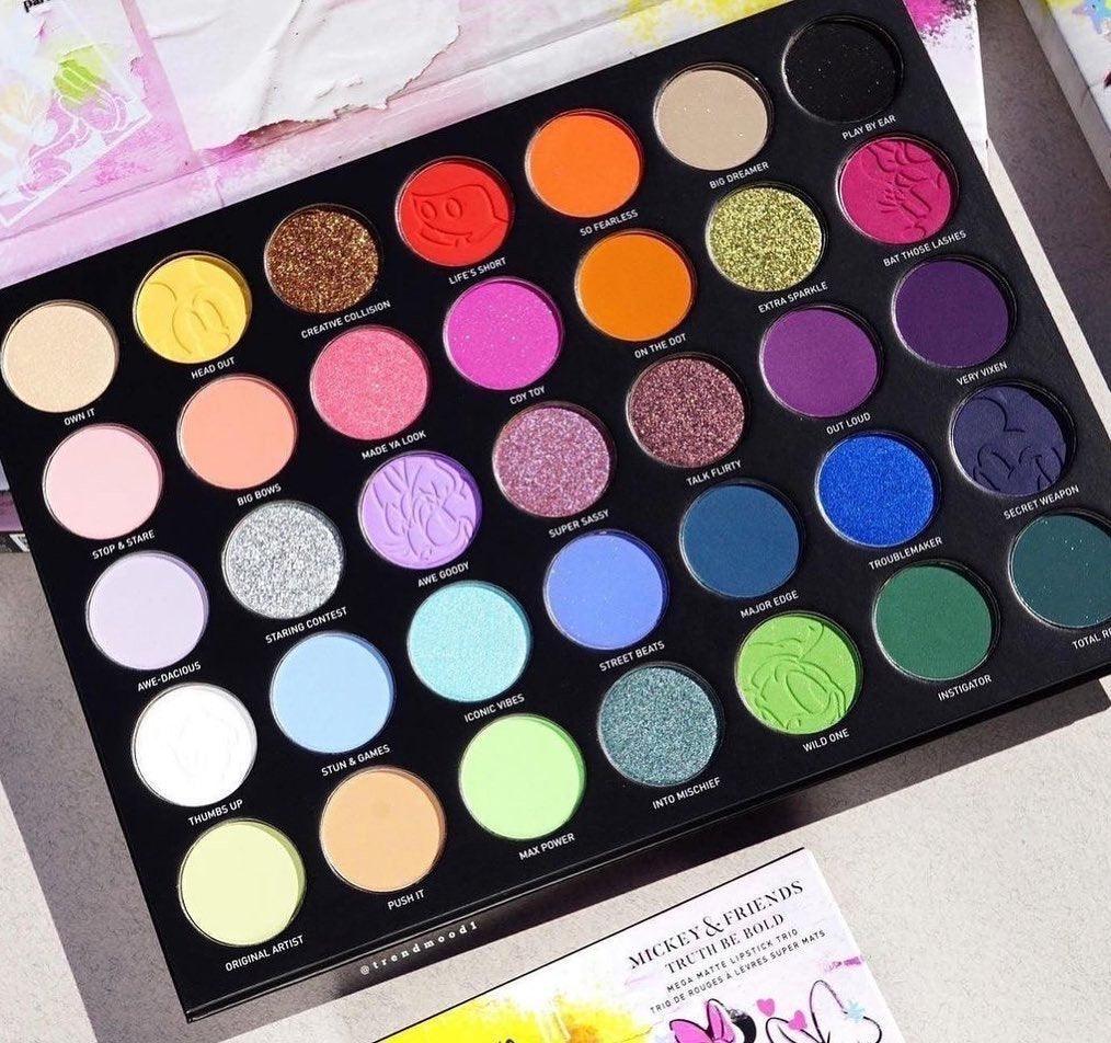 Mickey & Friends Truth Be Bold Eyeshadow Palette - By Mary Spahn