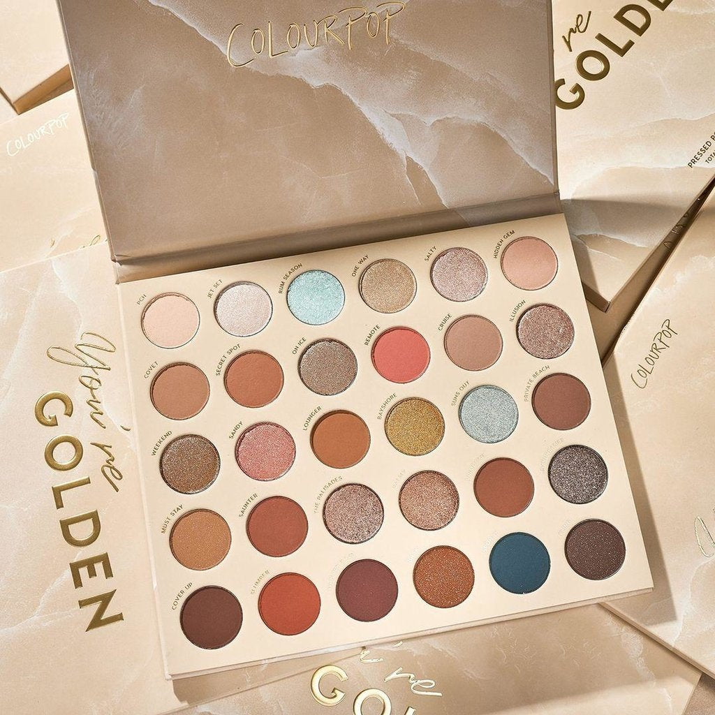 You’ re Golden Eyeshadow Palette - By Mary Spahn