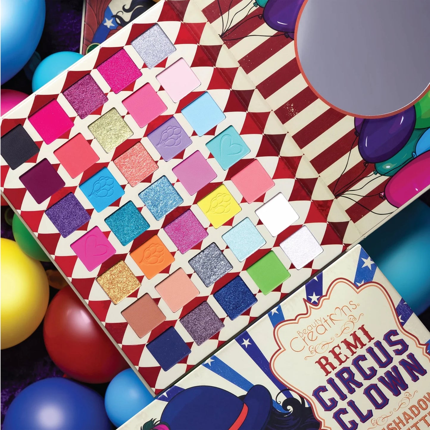 REMI THE CIRCUS CLOWN Eyeshadow Palette - By Mary Spahn