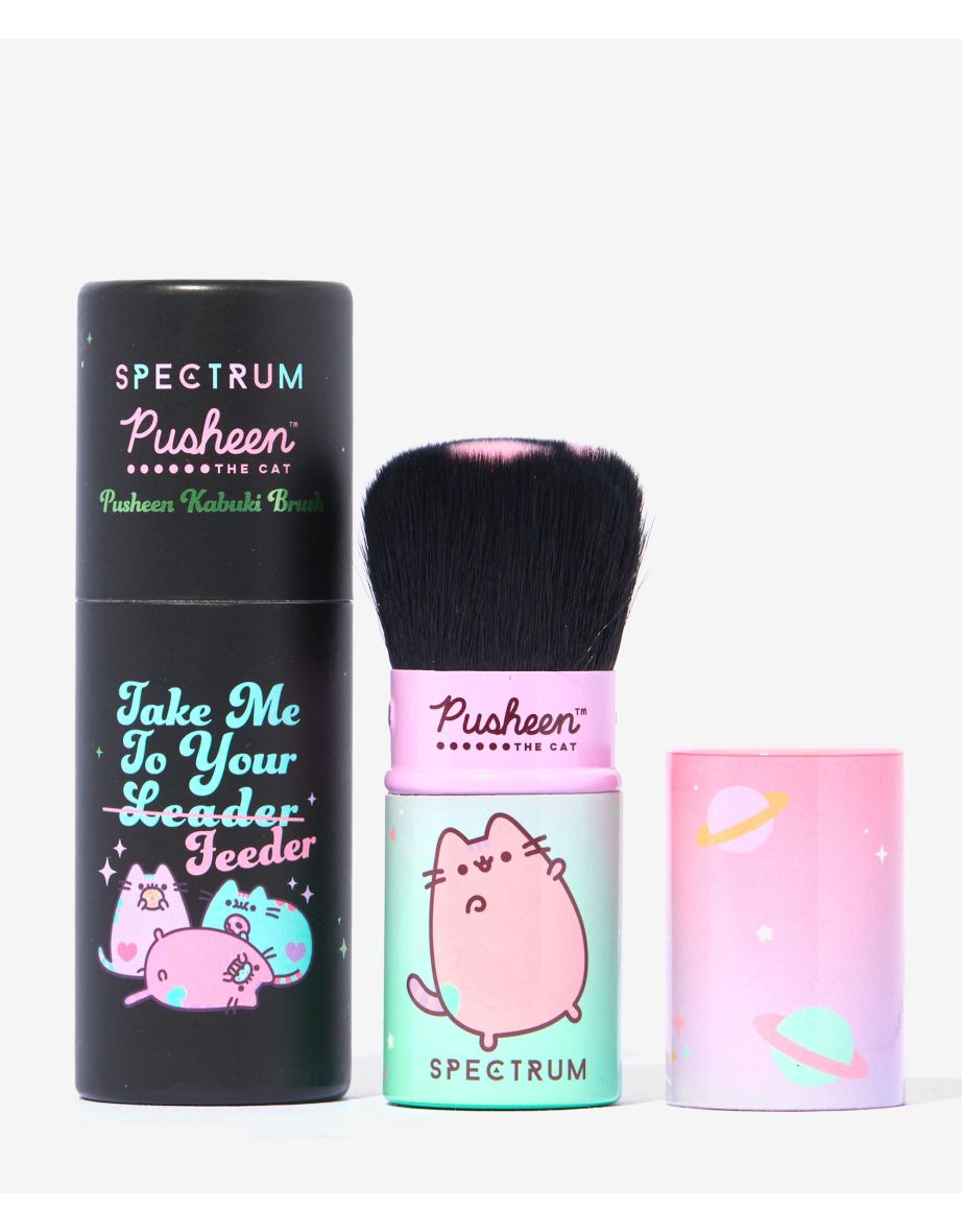 Brocha Kabuki Retractil -  Pusheen Cat  Kabuki Brush