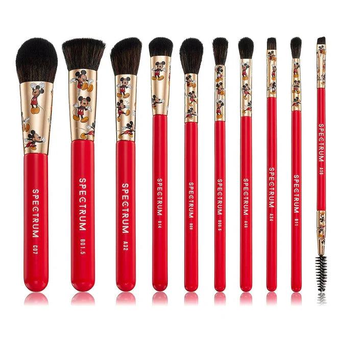 Mickey Mouse 10 Piece Make up Brush Set - By Mary Spahn