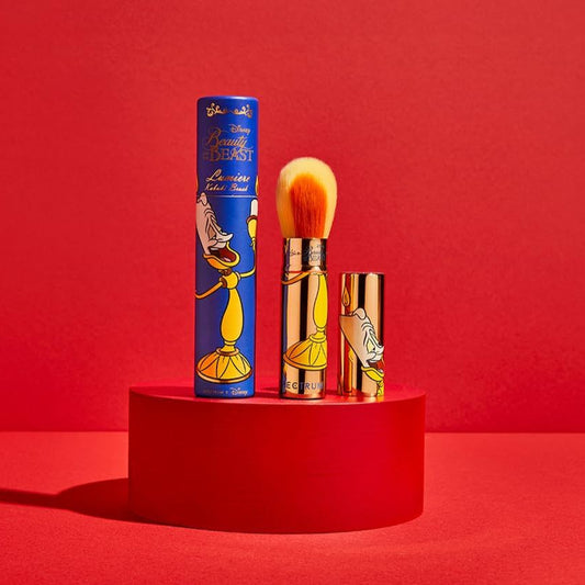 Brocha de Maquillaje Kabuki Retractil - Beauty and the Beast Lumiere Kabuki Make up Brush EDICION LIMITADA