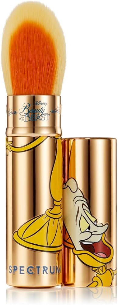 Brocha de Maquillaje Kabuki Retractil - Beauty and the Beast Lumiere Kabuki Make up Brush EDICION LIMITADA