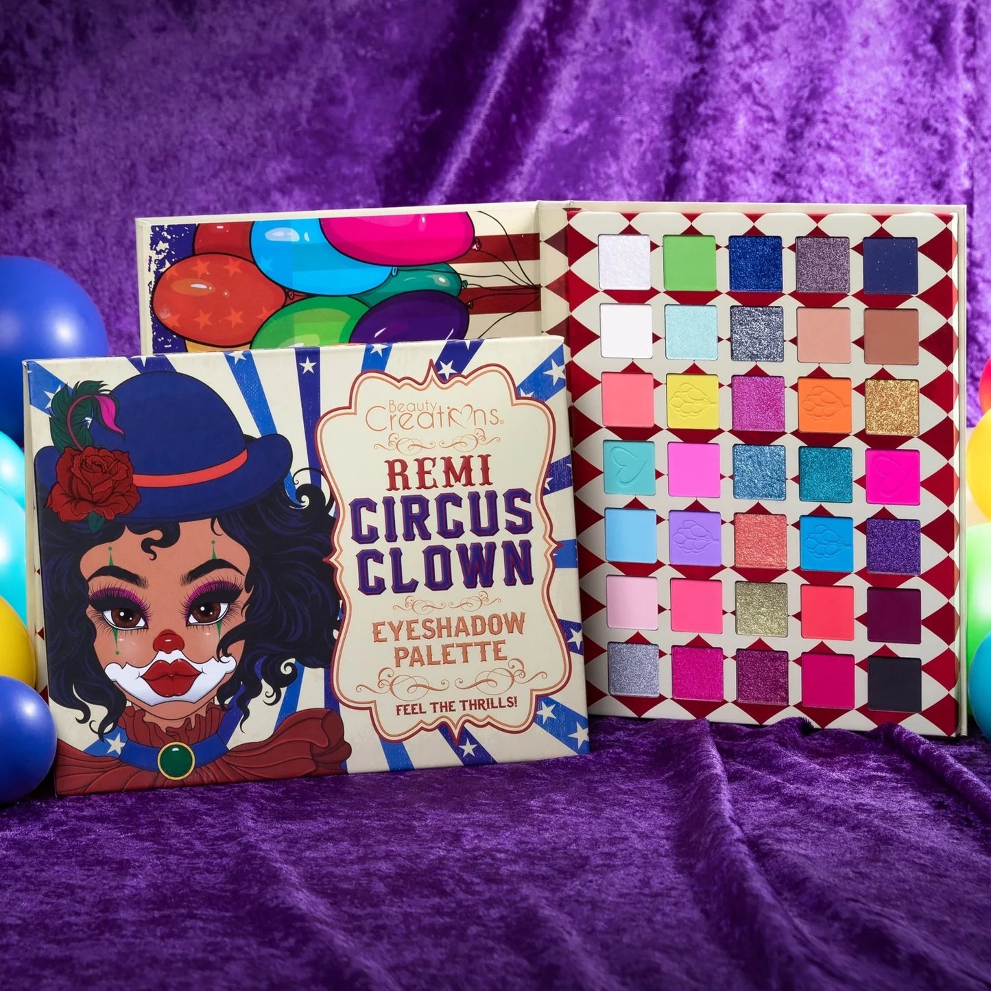 REMI THE CIRCUS CLOWN Eyeshadow Palette - By Mary Spahn