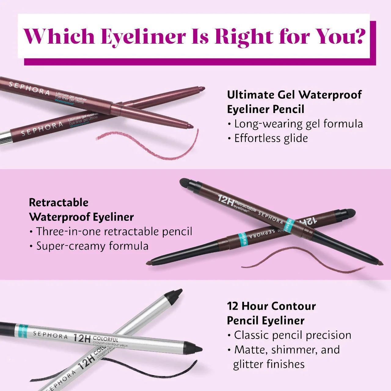 Waterproof 12HR Retractable Eyeliner Pencil - By Mary Spahn