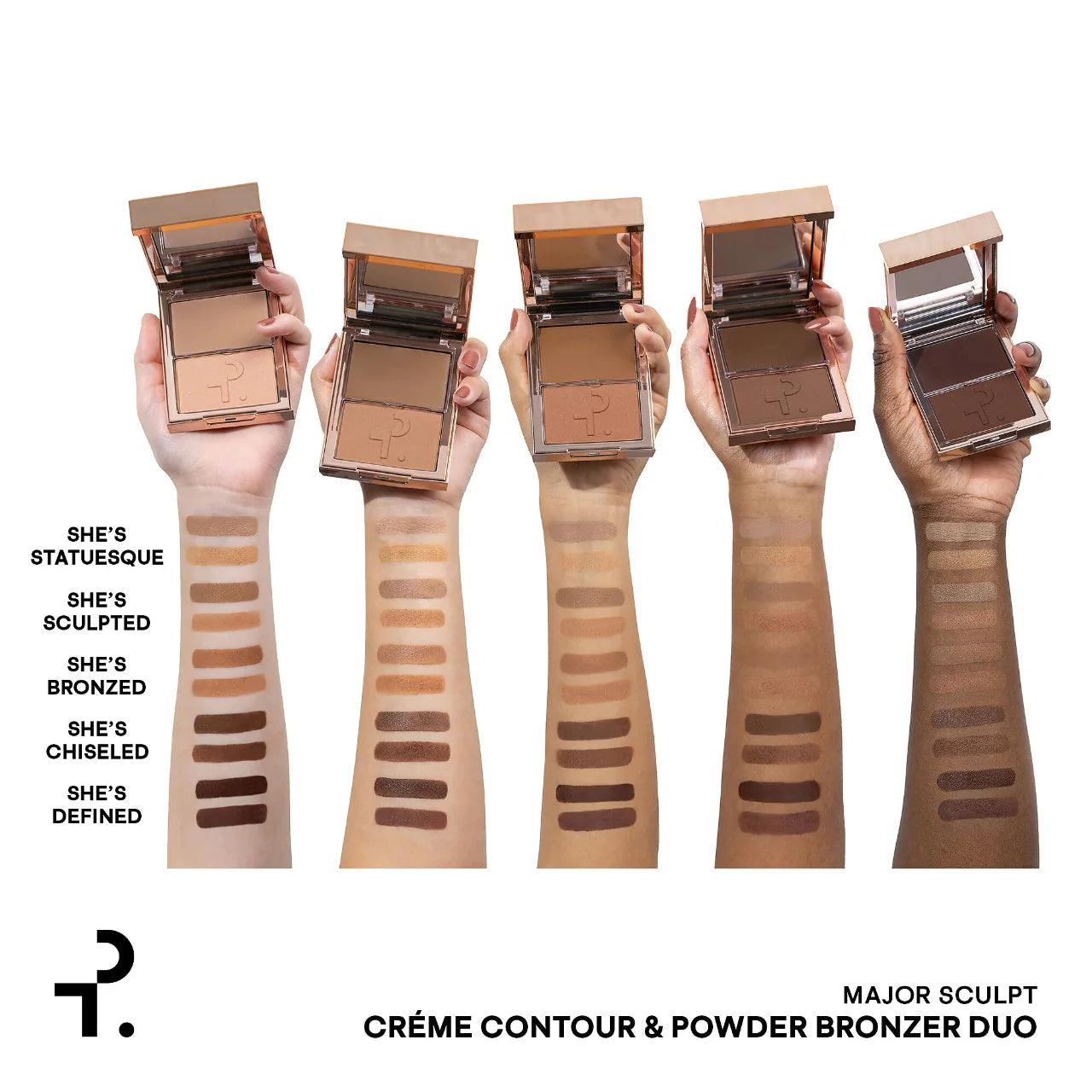 Major Sculpt Crème Contour & Powder Bronzer Duo - By Mary Spahn