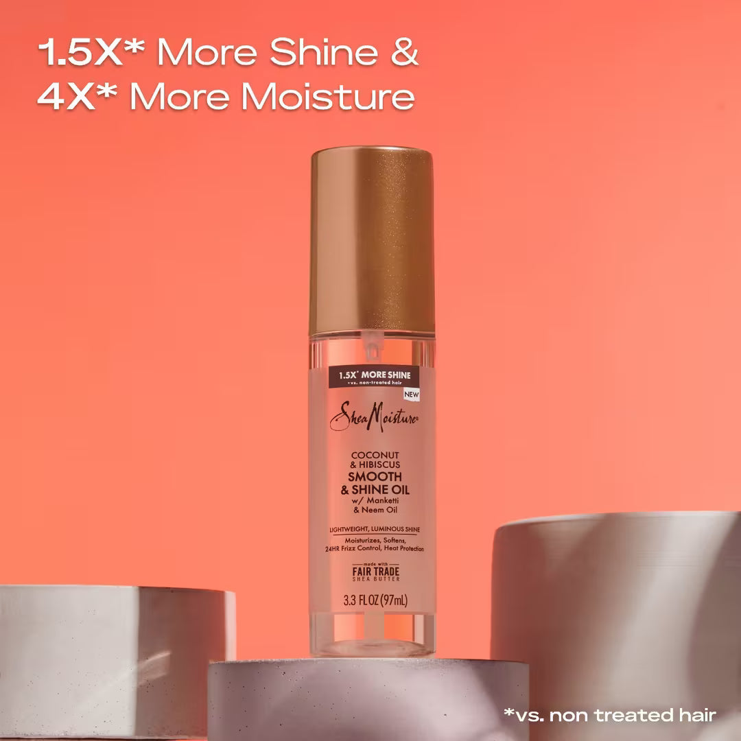 Coconut & Hibiscus Smooth & Shine Oil