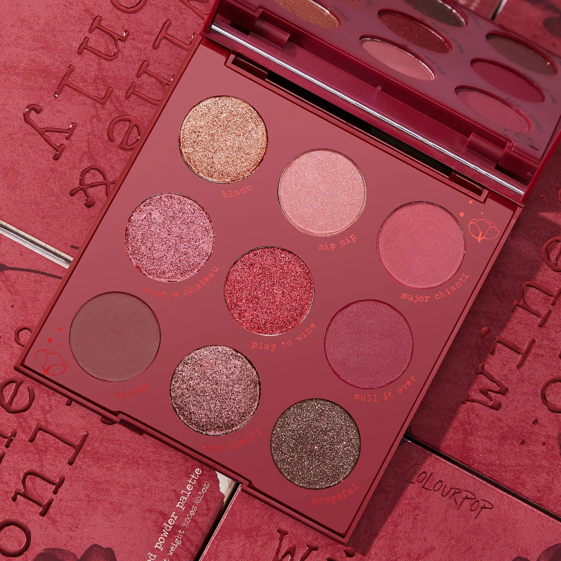 Wine & Only Eyeshadow Palette - By Mary Spahn