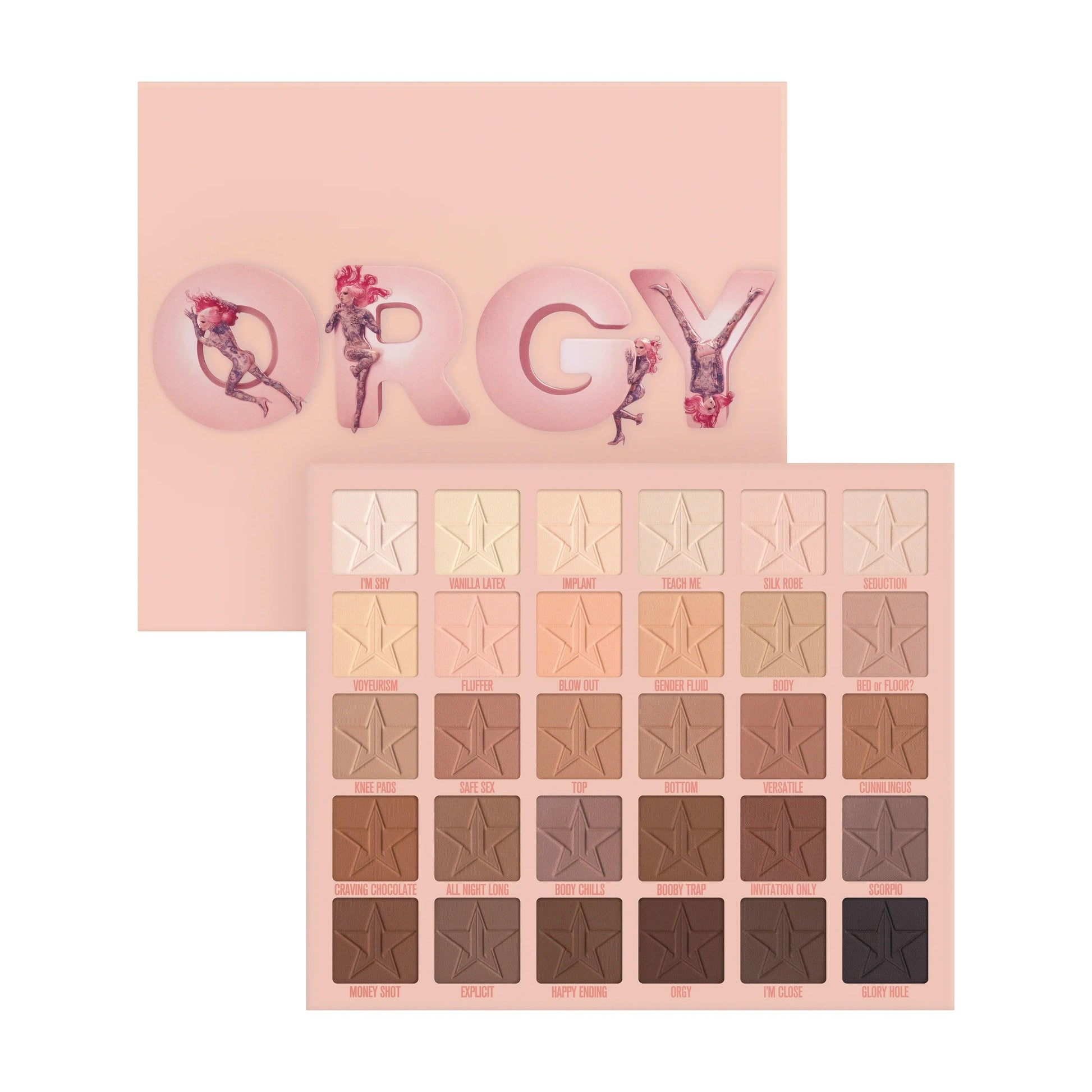 Orgy Eyeshadow Palette - By Mary Spahn