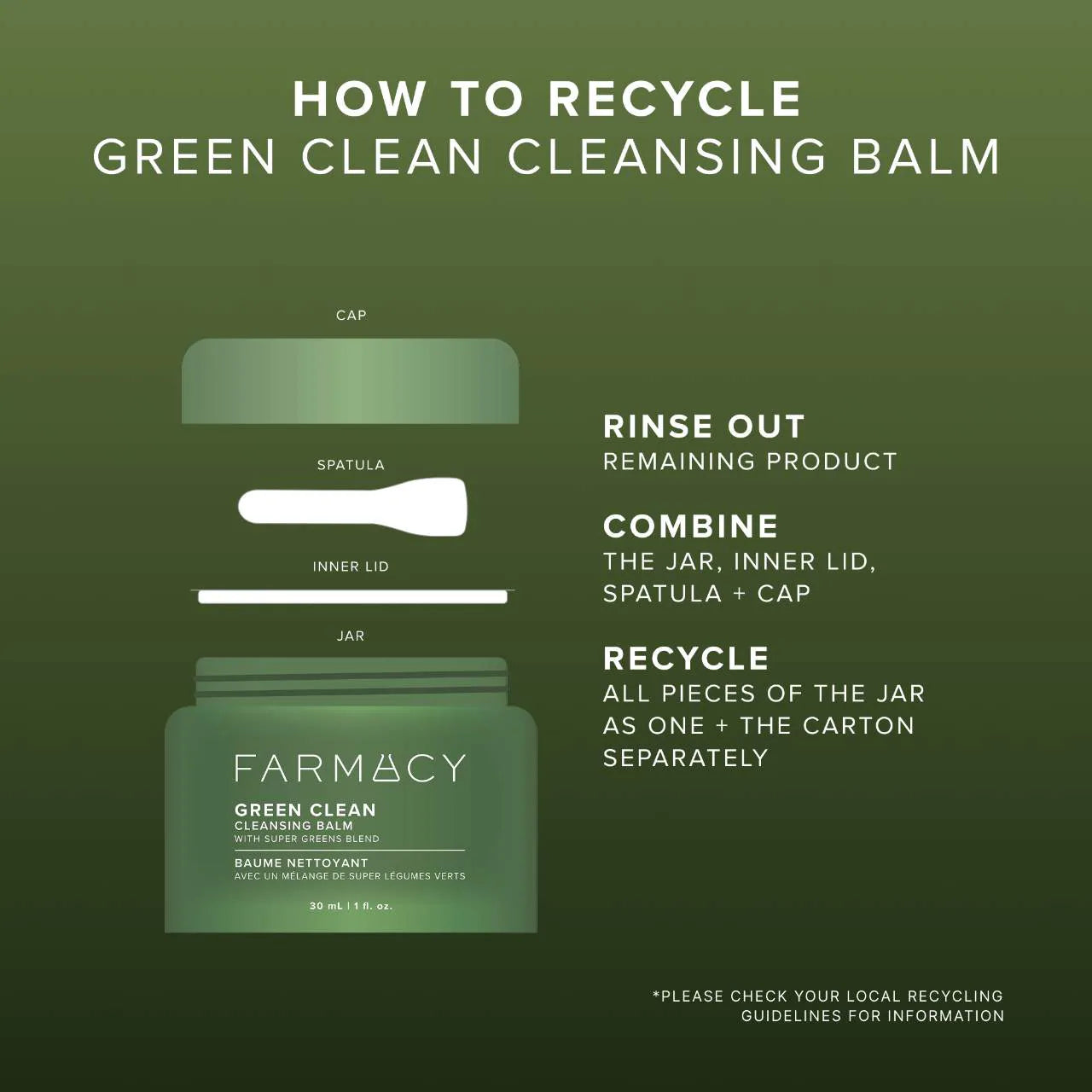 (Copia) Limpieza y Desmaquillante - Green Clean Makeup Removing Cleansing Balm