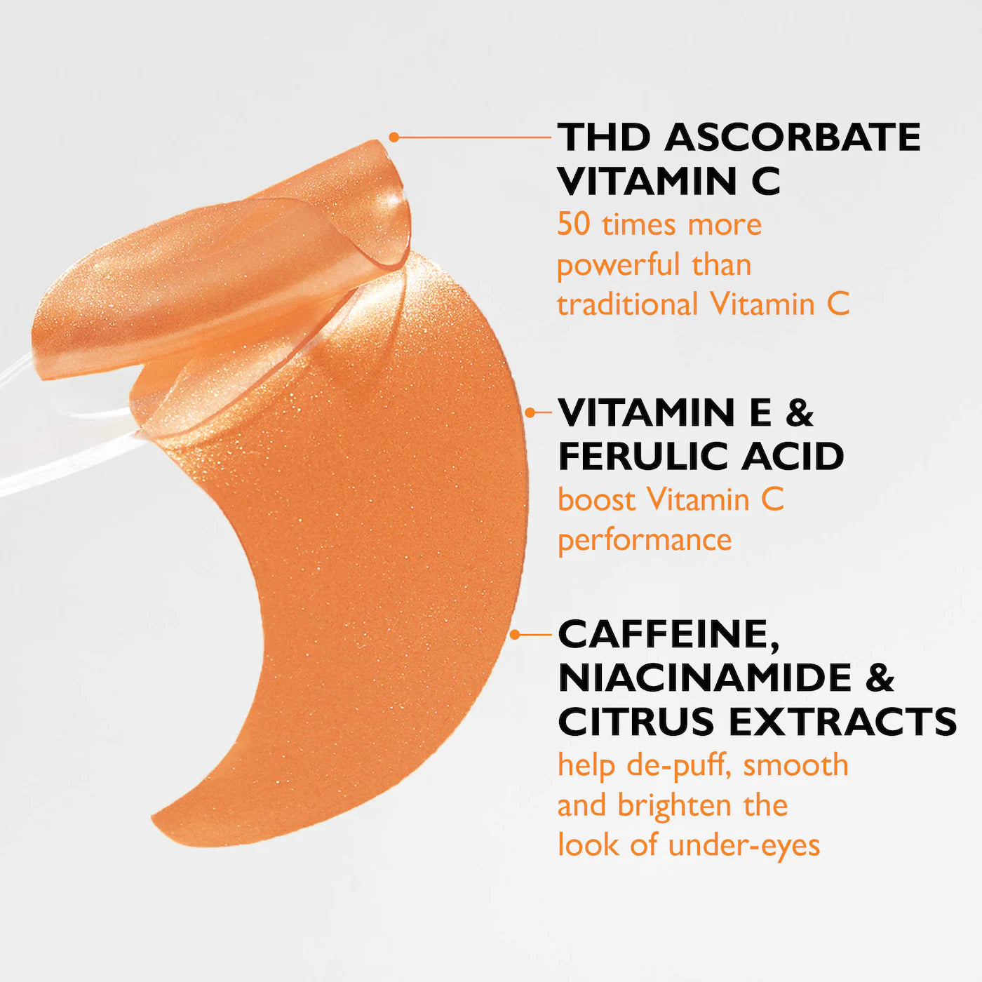 Full-Size Vitamin C & Hyaluronic Acid Eye Patches 2-Piece Gift Set