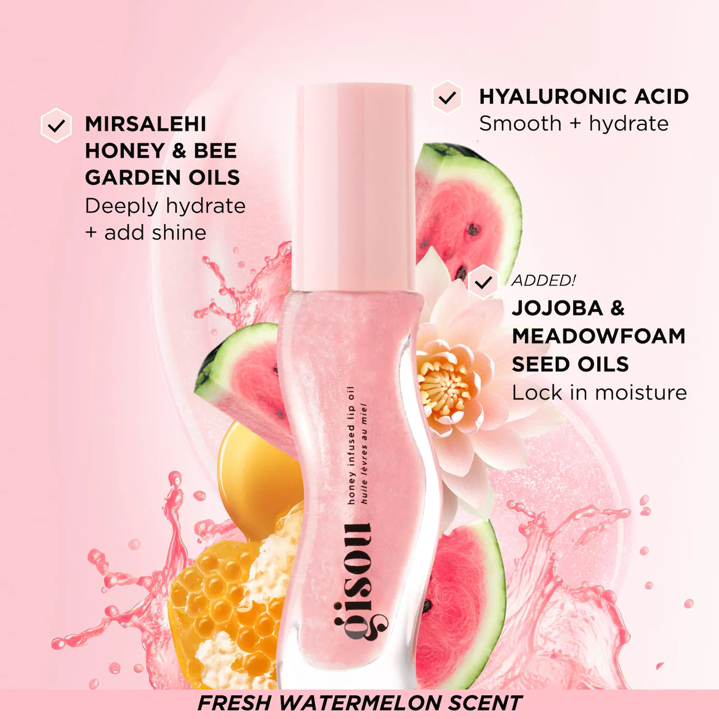 LIP OIL - Gisou Honey Infused Hydrating Lip Oil